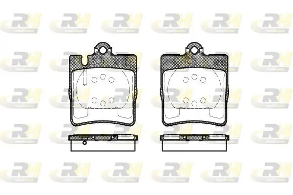 ROADHOUSE 2709-10 | Fren Balatası C Class Berlina Sportcoupe T Model