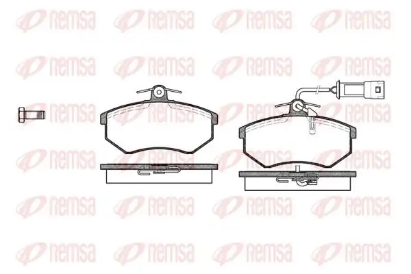 REMSA 0134-02 | Fren Balatası