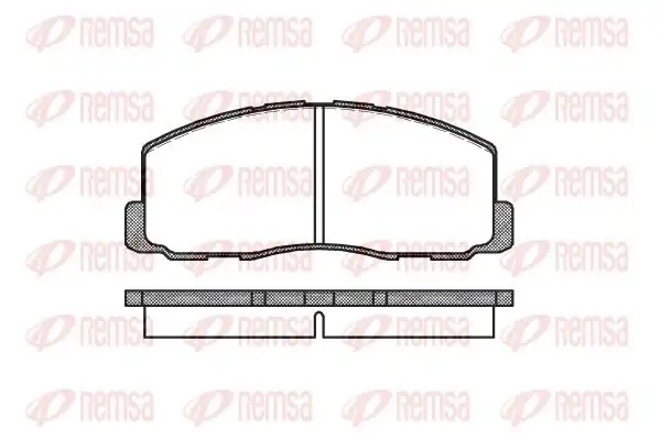 REMSA 0188-00 | Fren Balatası