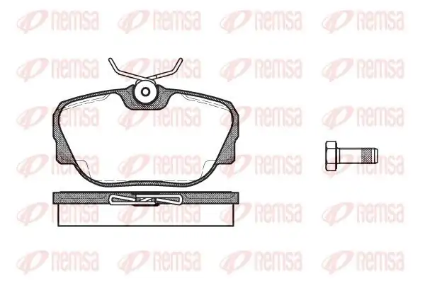 REMSA 0296-00 | Fren Balatası