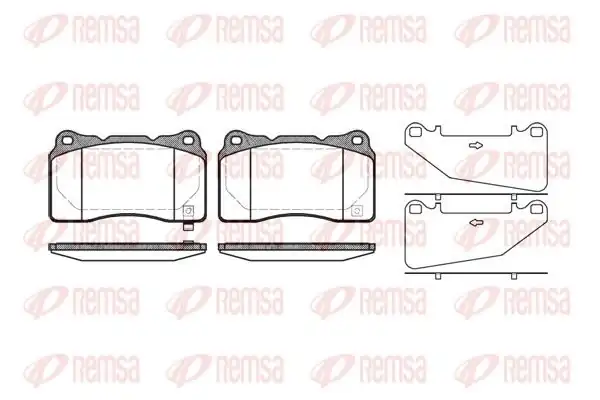 REMSA 0666-32 | Fren Balatası