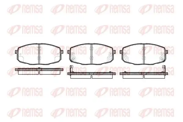 REMSA 1038.02 | Fren Balatası
