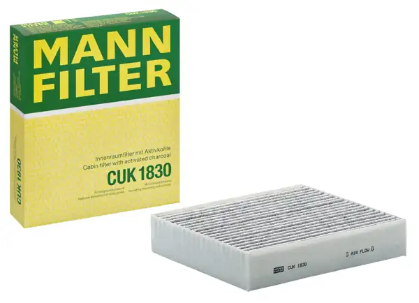 MANN CUK1830 | Polen Filtresi Aktif Karbonlu Mitsubishi Colt VI/Smart Forfour 04-12