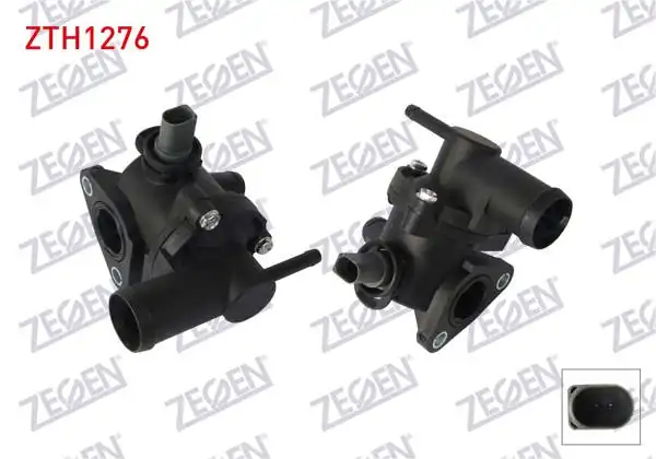 ZEGEN ZTH1276 | Termostat Komple Plastik 88C Skoda Fabia (6Y2) 1.4İ 1999-2007
