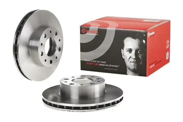 BREMBO 09-A235-20 | Fren Disk Ön Hava Kanallı 280 5 Fiat Ducato V 250 06 Peugeot Boxer III Jumper III 06 2 Adet