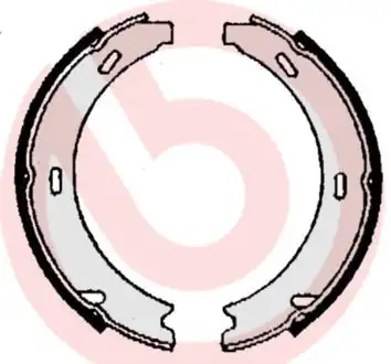 BREMBO S50508 | Fren Balatası Arka Park Frenı Mercedes W124 W210 W140 W220 R170