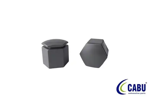 CABU 220663 | Bijon Kapağı Komur Metalik 22x27mm Opel Astra F G H Corsa B C D Zafira Vectra A Omega B 93 5 Adet