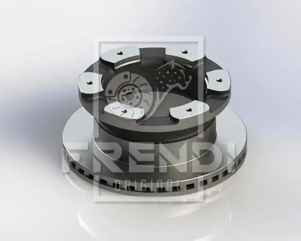 FRENDI 60600 | Disk Arka Ad 07 Daily IV VII 2 Adet