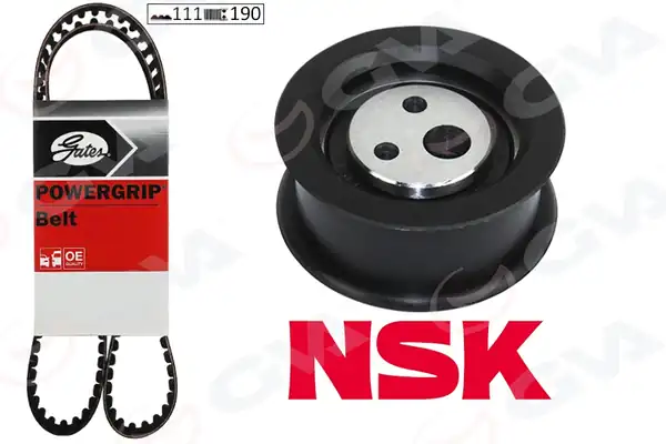 GVA 59T5110 | Triger Seti Lada Samara Vega Kalina 91 1 5 1 6 111 Dış 19 Genislik Gates Kayış Nsk Rulman