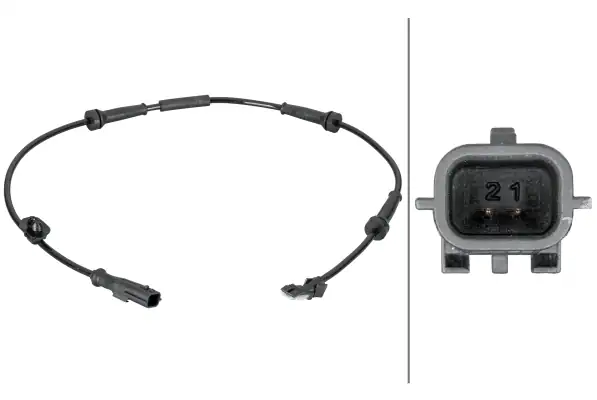 Hella 6pu012806681 Tekerlek Hız Sensörü Hal Sensörü 2 Kutuplu Renault Kangoo