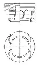 KOLBENSCHMIDT 41007610 | Motor Piston Segmanı 73 40 0 25mm Cap Astra J 1 4i16v Aveo II 1 4i16v Corsa D 1 4i 16v Meriva B