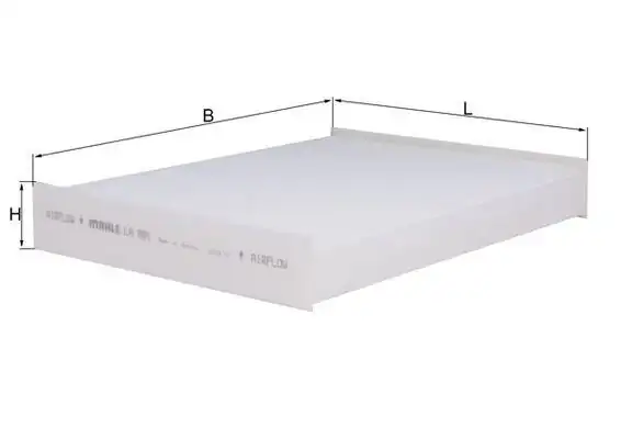 MAHLE LA891 | Kabın (Polen) Filtresi Dacı Dokker, Lodgy 12 -
