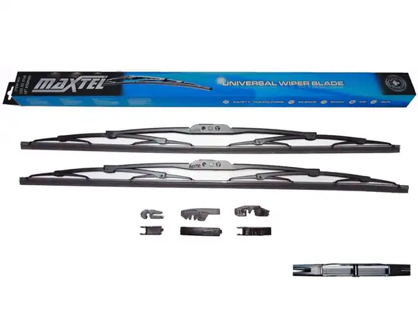 MAXTEL 12201217 | Silecek Süpürgesi R9 430mm Grafitli Telli Takım