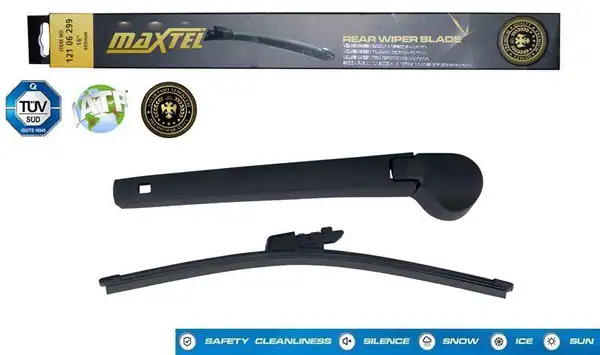 MAXTEL 126-06-650 | Silecek Süpürgesi Arka Kollu VW T Roc 21 310mm