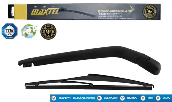 MAXTEL 12610200 | Arka Silecek Kolu Ve Süpürgesi Toyota Yaris 1 5g P9 Vnk 2008 2013 305mm