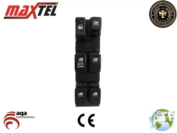 MAXTEL 18203023 | Cam Açma Kapama Anahtarı Sol Dörtlü Tucson 06 09 Sportage 04 09