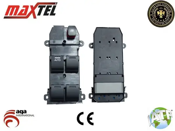 MAXTEL 18212005 | Cam Açma Kapama Anahtarı Ön Sol Honda City 09 11 Civic 06 11