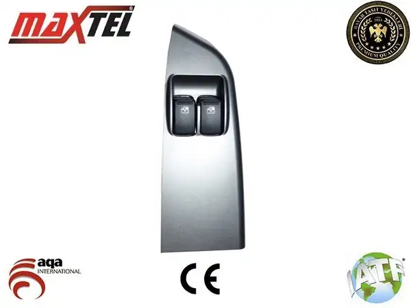MAXTEL 18216009 | Cam Kaldırma Düğmesi Sol Çiftli Kia Bongo K2500 2004 Kasali 7 Pin