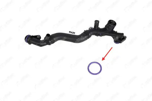 NIFEA 11432-5 | Devirdaim Borusu Contası Ok Ile Gosterilen Conta Renault Megane IV Scenic IV Captur İ Kadjar 5 Adet