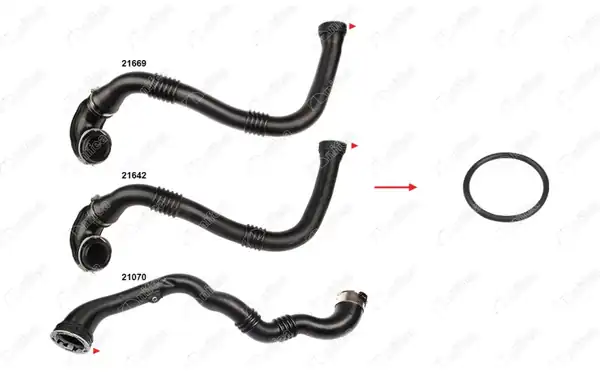 NIFEA 21671-5 | Turbo Borusu Contası Plastik Boru Hariç Insignia A 1 6 CDTI B16dth 5 Adet