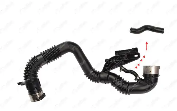 NIFEA 25967 | Turbo Borusu Hortumu Gorsel D-E Ok Ile Gosterilen X-Trail 1 6 dCi T32 2014