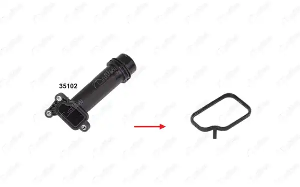 NIFEA 35153-10 | Su Borusu Contası Bmw X1 X3 X4 X5 X6 Mini R55 R56 R57 R58 R59 R60 R61 10 Adet