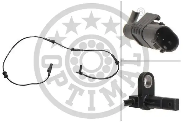 OPTIMAL 06-S688 | Ön ABS Hız Kaptörü Fiat 500 07 500c 20 Ford Ka 08 16 0 9 1 0 Mild Hybrid 1 2 1 3d Mtj 1 4