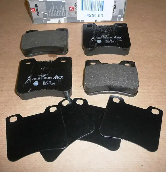 MOPAR Psa 4254 93 Fren Balatası Ön 71mm P106 İ II Citroen Saxo 96
