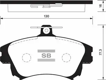 HI-Q SP1530 | Ön Fren Balata Mitsubishi