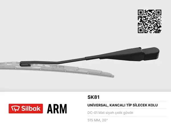SİLBAK SK81 | Silecek Kolu Ford Cargo Y M 07