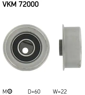 SKF VKM72000 | Eksantrik Gergi Rulmanı Nissan Cherry Sunny Prairie 1 3 1 5 1 6i 82