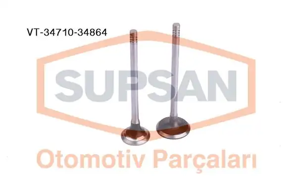Supsan Vt3471034864 Takım Subap 16v Fiat Scudo Peugeot Expert 20 JTD 16v Dw10bted Dw12ted4 F1ae3481d Rhk Rhr