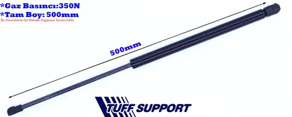 TUFFSUPPORT 612425 | Motor Kaput Amortisörü 99 06 Bora İ Gazlı