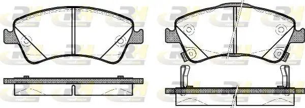 ROADHOUSE 21341-12 | Fren Balatası Avensis Berlina Sedan Wagon T27 Xx