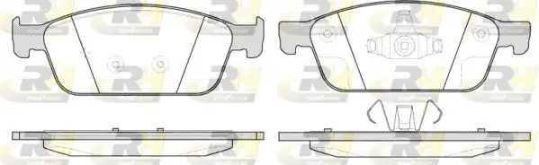 ROADHOUSE 21510.10 | Fren Balatası Focus III Sedan Tourier 04 11 -