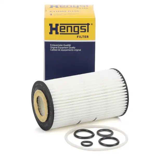 HENGST E11H02D155 | Mercedes W163 W210 W211 Yağ Filtresi Ml320 E240 E320 M112 M113 M272