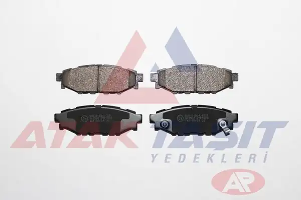 AP 05P1408 | Fren Balata Arka Subaru Impreza 2012-/ Forester 2012-/ Legacy 2011-/ Outback 2011-/ Brz 2.0 2012-/ Xv 1.6, 2.0 2012 -