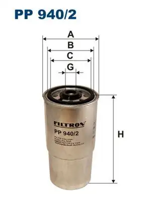 FILTRON PP940-2 | Yakıt Filtresi Bmw M41 M51 M57 M67 E36 E34 E39 E38 Land Rover Freelander İ 204d3 L314