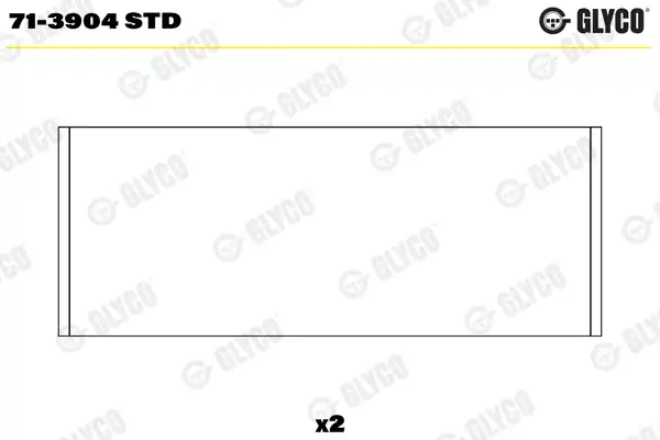 GLYCO 71-3904STD | VW Caddy Polo Golf Passat A3 Leon AMF BJB BNM BXE 1 2 1 9 TDI Kol Yatak