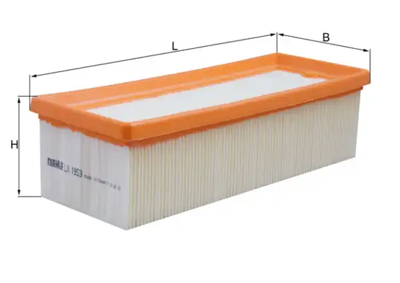 MAHLE LX1953 | Hava Filtresi Dacia Duster 10 Logan 05 Sandero 08 1 5 dCi