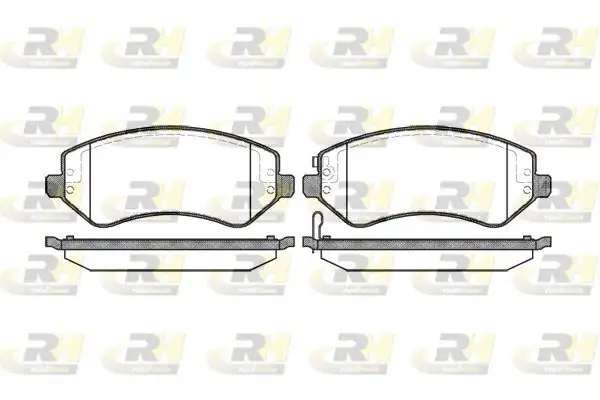 ROADHOUSE 2807.02 | Fren Balatası Voyager Grand Voyager IV Rg 02 00