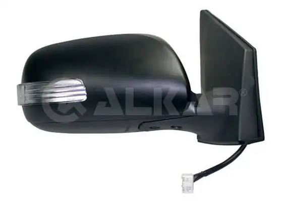 ALKAR 6142041 | Dış Dikiz Aynası Sağ Elektrikli Astarlı Led Sinyalli 7 Pin Kare Soket Toyota Corolla 2012 2014