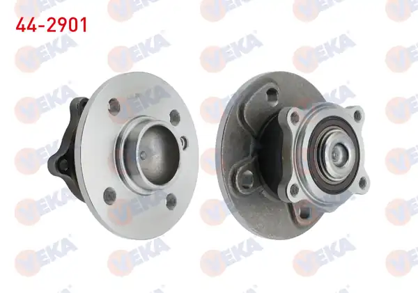 VEKA 44-2901 | Porya Sol Sağ Arka Rulmanlı Mini Cooper R50 R53 1 6i 16v 4 Bijon Entegre Edılmıs ABS Sensörlü 2001 2006