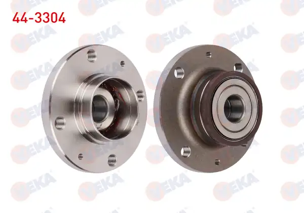 VEKA 44-3304 | Porya Sol Sağ Arka Rulmanlı Citroen C3 Fc 1 4 Hdi ABS li 4 Bijon Manyetik ABS Halkalı 2002 2009