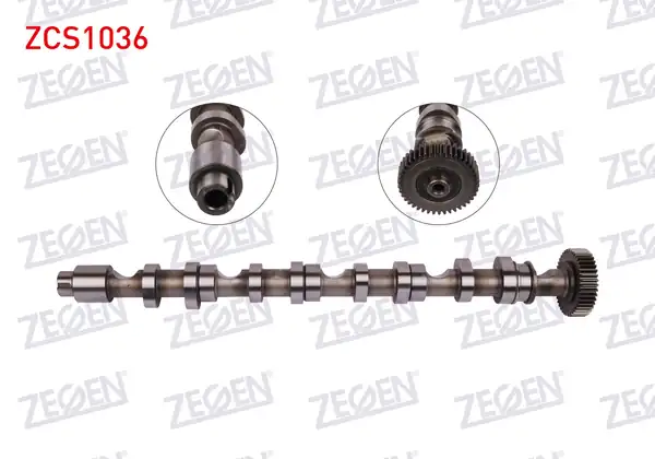 ZEGEN ZCS1036 | Eksantrik Mili Egzoz Çelik 1 6 TDI 2 0 TDI