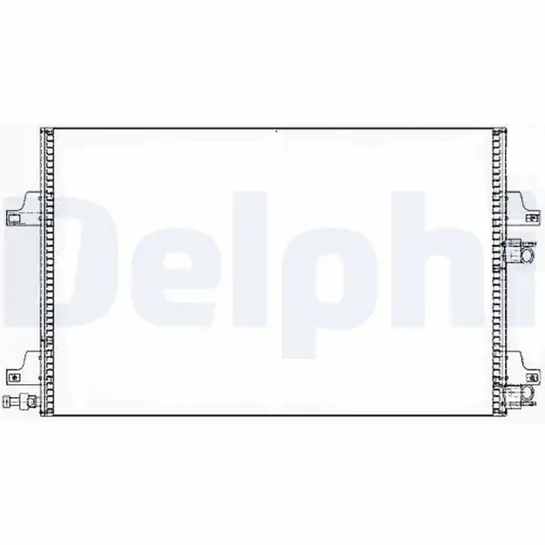 DELPHI TSP0225639 | Klima Radyatörü Fr Renault Megane 1 9dci 02 05