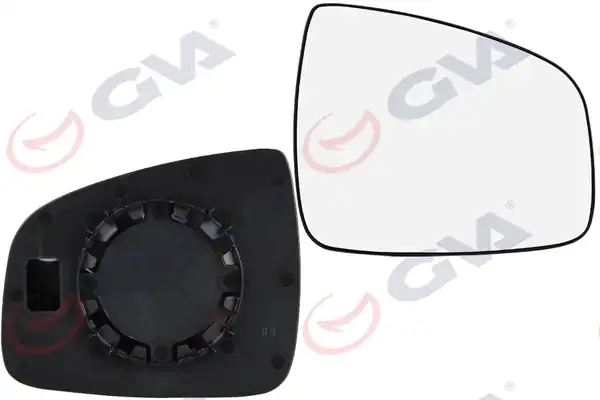 GVA 1114061 | Ayna Camı Sağ Clio Symbol Logan Sandero 13 Mekanik Konveks Vm 6129gr