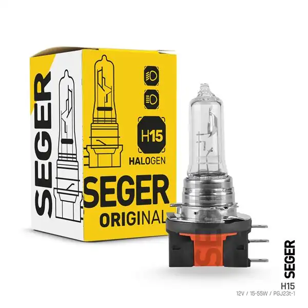 SEGER 208116 | Ampül H15 12v 15 55w Pgj23t 1 Standart Yenileme 3 500k Standart Işık 10 Adet