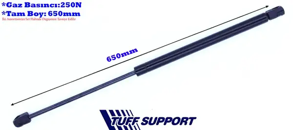 TUFFSUPPORT 610646 | Motor Kapak Amortisörü Opel Vectra C 02 04 Opel Sıgnum 03 07 Gazlı