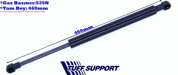 TUFFSUPPORT 613017 | Kaput Amortisörü Mercedes E Class W210 S210